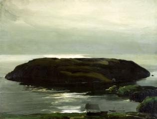 George Bellows - An island in the sea